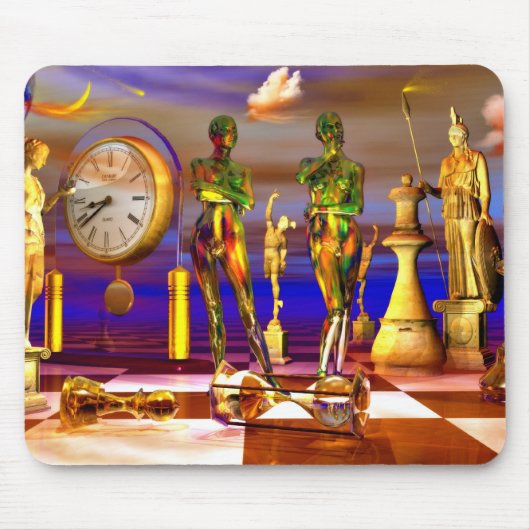Schachkunst, Schachregeln, Schachöffnungen, Mousepad (Vorne)