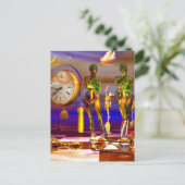 Schachkunst, Schachregeln, Schachöffnungen, Postkarte (Stehend Vorderseite)