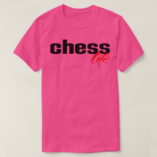 Schachleben T-Shirt (Design vorne)