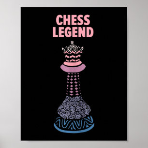 Schachlegende Schachmatt Coole Aussage Tank Top Poster