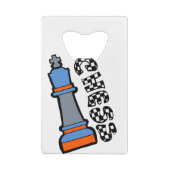 Schachmänner Geldbeutel Flaschenöffner (Rückseite)