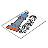 Schachmänner Notizblock (Linke Seite)