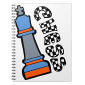 Schachmänner Notizblock (Vorderseite)