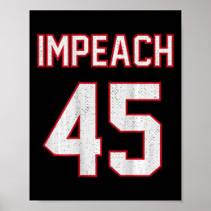 Schachmatt 45 Fußgänger Stil Anti Trump Ck Druck Poster