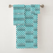 "Schachmatt" Badhandtuch Set (Insitu)