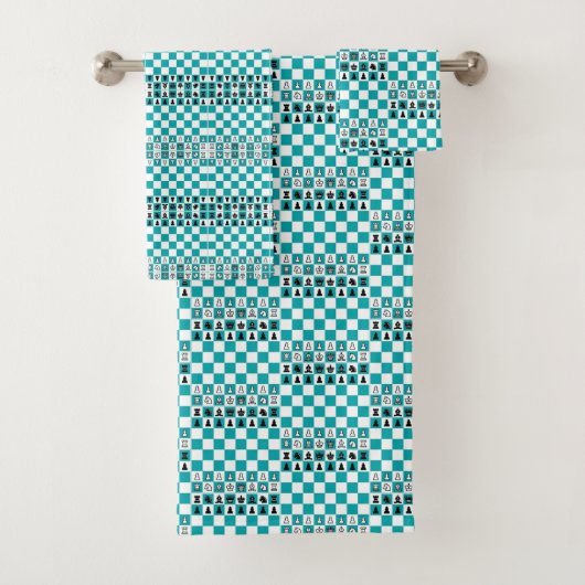 "Schachmatt" Badhandtuch Set (Insitu)