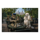 Schachmatt im Central Park Nr. 1 Fotodruck (Vorne)