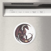 Schachmatt im Drachen-Schach Magnet (In Situ (Geschirrspüler))