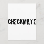 Schachmatt Postkarte (Vorderseite)