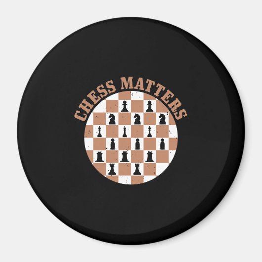 Schachmatten Magnet (Vorne)