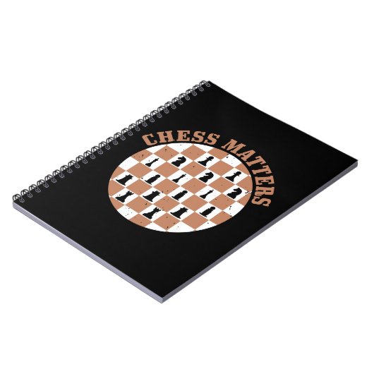 Schachmatten Notizblock (Linke Seite)
