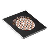 Schachmatten Notizblock (angewinkelt)