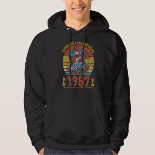 Schachmeister 1987 Nicht mein Elo Es ist mein Jahr Hoodie