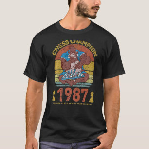 Schachmeister 1987 Nicht mein Elo Es ist mein Jahr T-Shirt