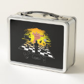 Schachmeister Metall Brotdose (Rückseite)