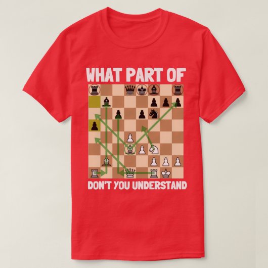 Schachmeisterklub 3 Way Schach Game (12) T-Shirt (Design vorne)