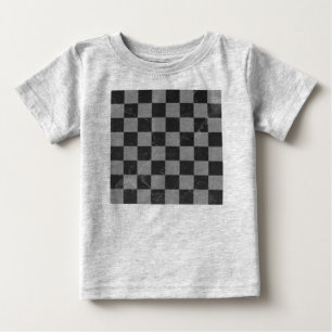 Schachmuster Baby T-shirt