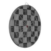 Schachmuster Dartscheibe (Vorderseite Links)