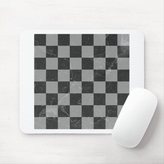 Schachmuster Mousepad (Mit Mouse)