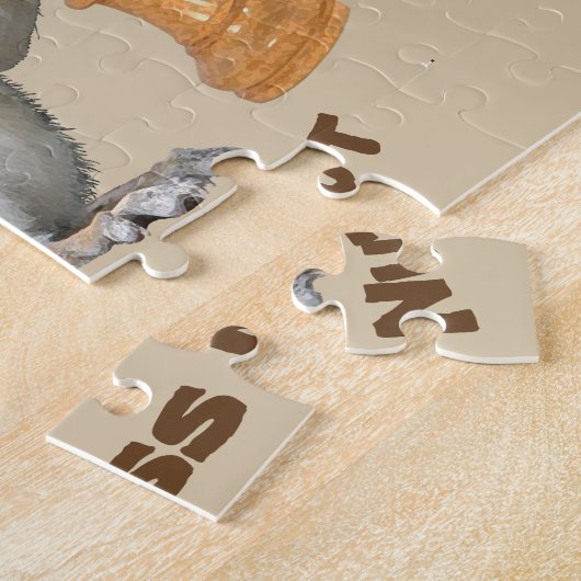 Schachnuß Puzzle (Seite)