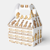 Schachpapier Geschenkschachtel (Vorderseite)