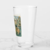 Schachpartie Gellert Bäder Budapest Ungarn Glas (Links)