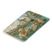 Schachpartie Gellert-Bäder Budapest Ungarn Magnet (Linke Seite)