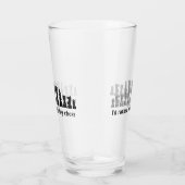 Schachpartien Design Trinkglas Glas (Rechts)