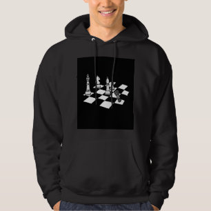 Schachpartien für Schachspieler Hoodie