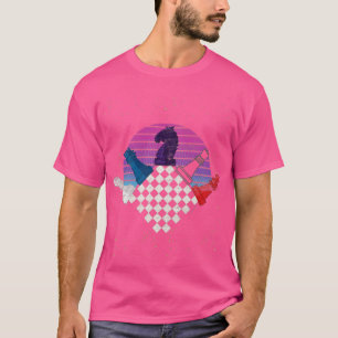 Schachpartien Schachbrettschachmatte Schach T-Shirt