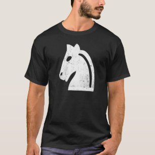 Schachpartien Weißer Ritter Schach Ritter Weißer S T-Shirt