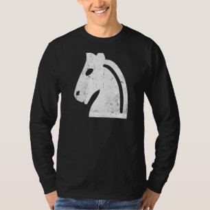 Schachpartien Weißer Ritter Schach Ritter Weißer S T-Shirt