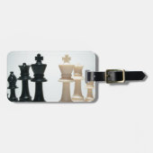 Schachpartituren Gepäckanhänger (Vorderseite horizontal)