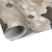 Schachpartituren Geschenkpapier (Rolleneckpunkt)