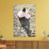 Schachpflaster-Blume Leinwanddruck (Insitu (Wohnzimmer))