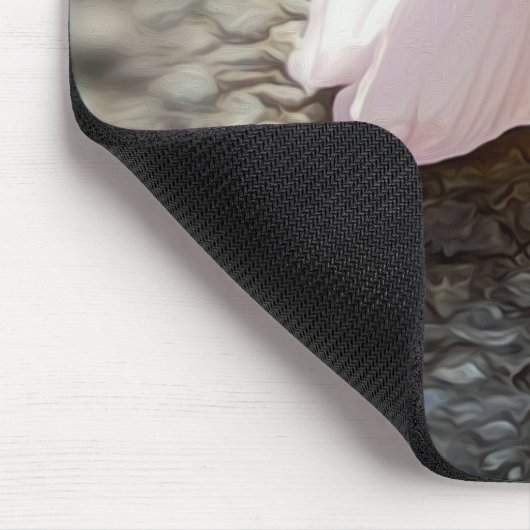 Schachpflaster-Blume Mousepad (Ecke)