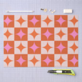 Schachrosa Sternexplosionen aus dem Mittelalter Seidenpapier (Handwerk)