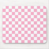 Schachrosa und weiß mousepad (Vorne)
