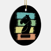 Schachrost Retro Keramik Ornament (Rechts)