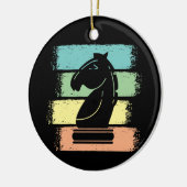 Schachrost Retro Keramik Ornament (Links)