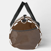 Schachrotes und weißes Muster Duffle Bag (Rechts)