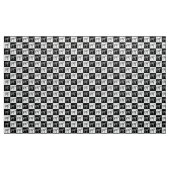 Schachrotes und weißes Zebra Stoff (Yard (91,4 cm))