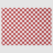 Schachrotes Weiß Seidenpapier (Vorderseite)