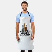 Schachschach Schürze (Getragen)