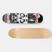 Schachschädel Skateboard (Horizontal)