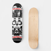 Schachschädel Skateboard (Vorderseite)