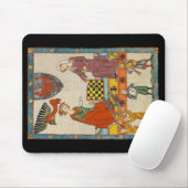 Schachspiel 14. Jahrhundert Codex Manesse Mousepad (Mit Mouse)