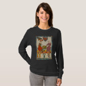 Schachspiel 14. Jahrhundert Codex Manesse T-Shirt (Vorne ganz)