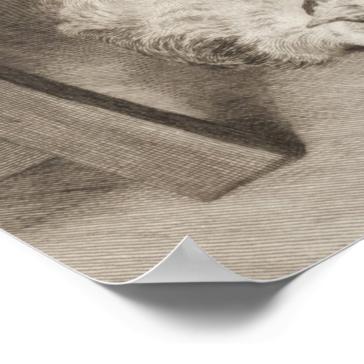 Schachspiel 1898 poster (Ecke)