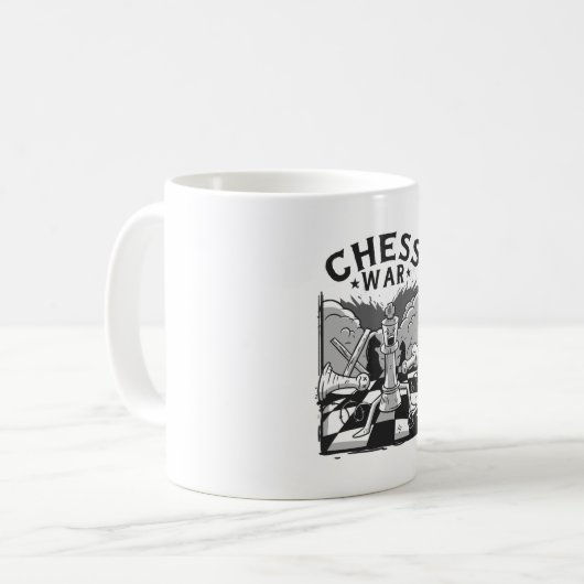 Schachspiel Bestes Geschenk Kaffeetasse (Vorderseite Links)